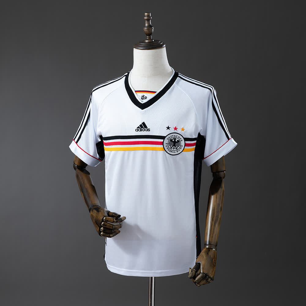 Camiseta Alemania 1998 Local Retro - Vista frontal