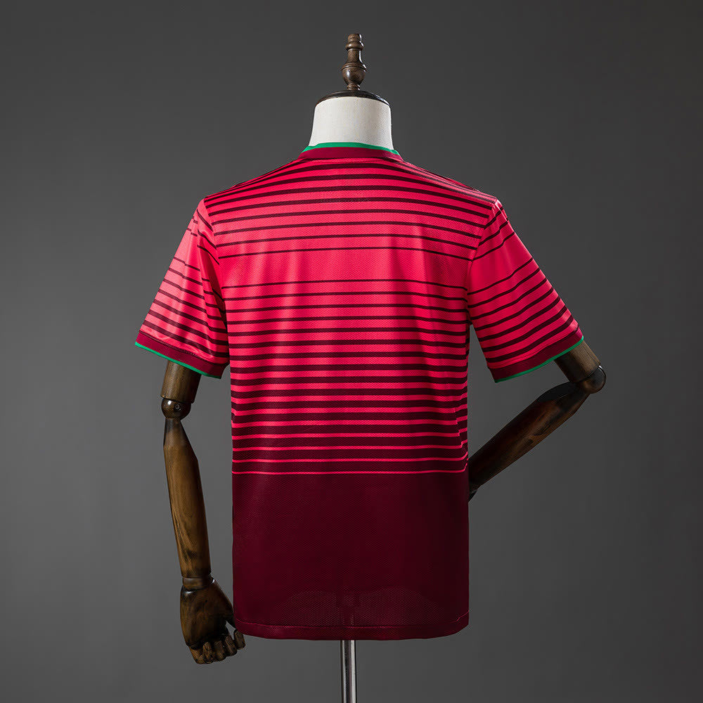 Camiseta Portugal 2014 Local Retro - Vista posterior