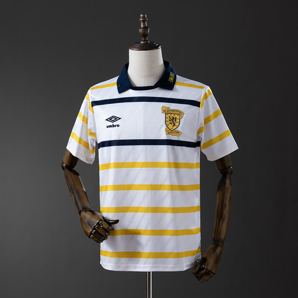 Camiseta Escocia 88/91 Visitante Retro - Vista frontal