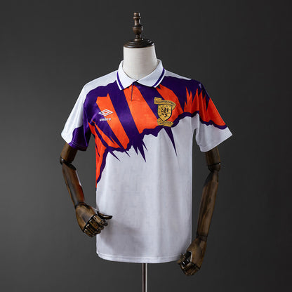 Camiseta Escocia 91/93 Visitante Retro - Vista frontal