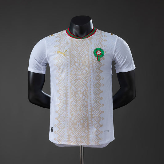 Camiseta Marruecos 2026 Visitante, Versión Jugador - Vista frontal
