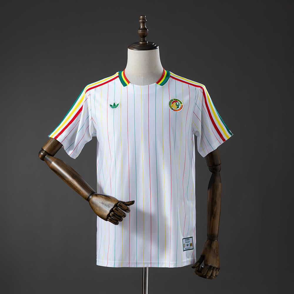 Camiseta Senegal Terrace Icons Blanco - Vista frontal