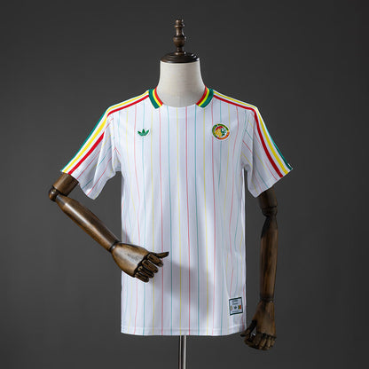 Camiseta Senegal Terrace Icons Blanco - Vista frontal