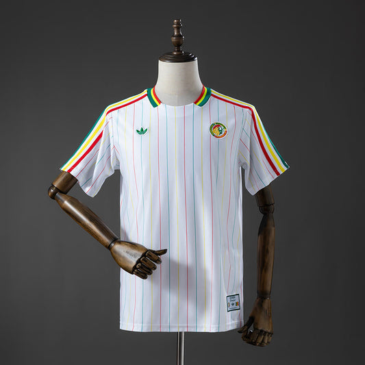 Camiseta Senegal Terrace Icons Blanco - Vista frontal