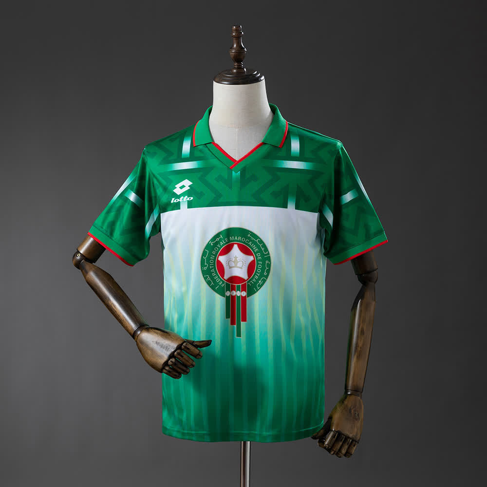 Camiseta Marruecos 1994 Visitante Retro - Vista frontal