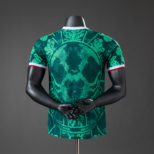 Camiseta México 2026 Edición Especial Azteca, Versión Jugador - Vista posterior