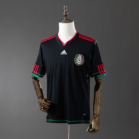 Camiseta México 2010 Visitante Retro - Vista frontal
