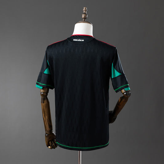 Camiseta México 2010 Visitante Retro - Vista posterior