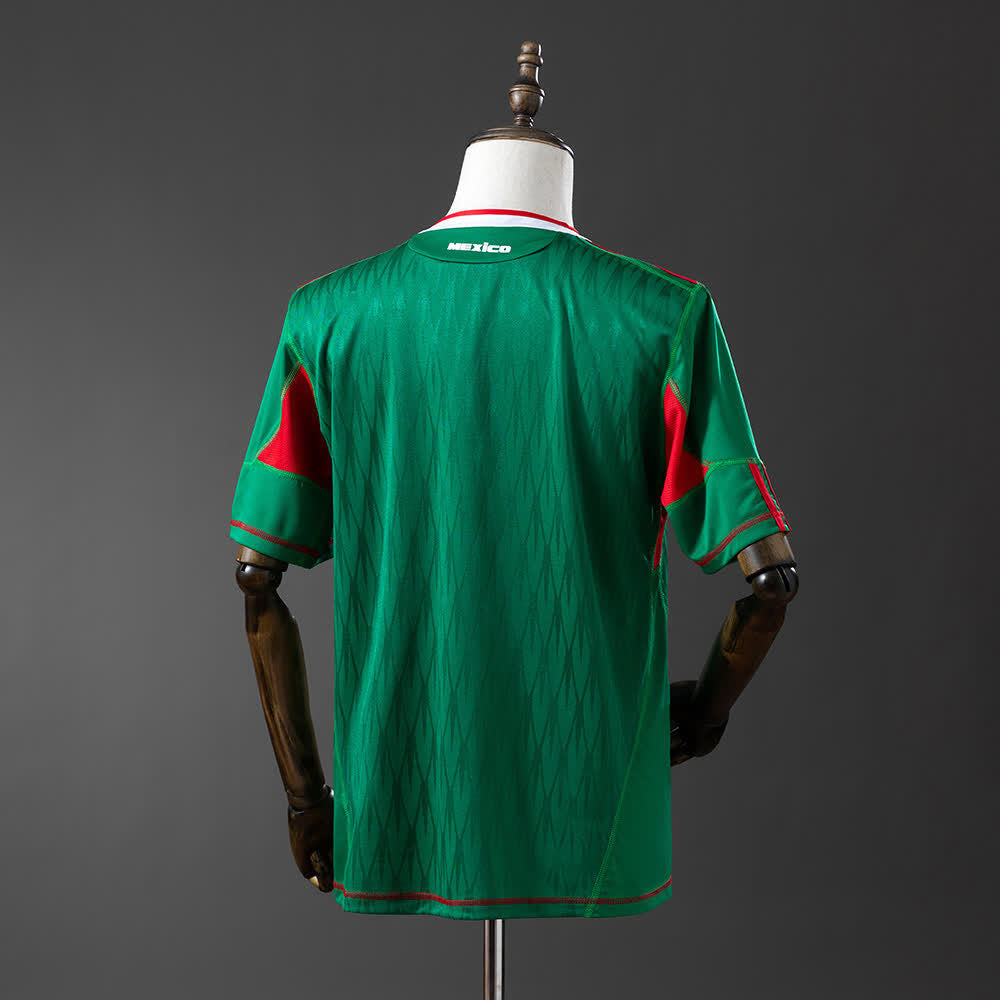 Camiseta México 2010 Local Retro - Vista posterior