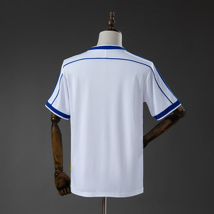 Camiseta Brasil 1998 Visitante Retro - Vista posterior
