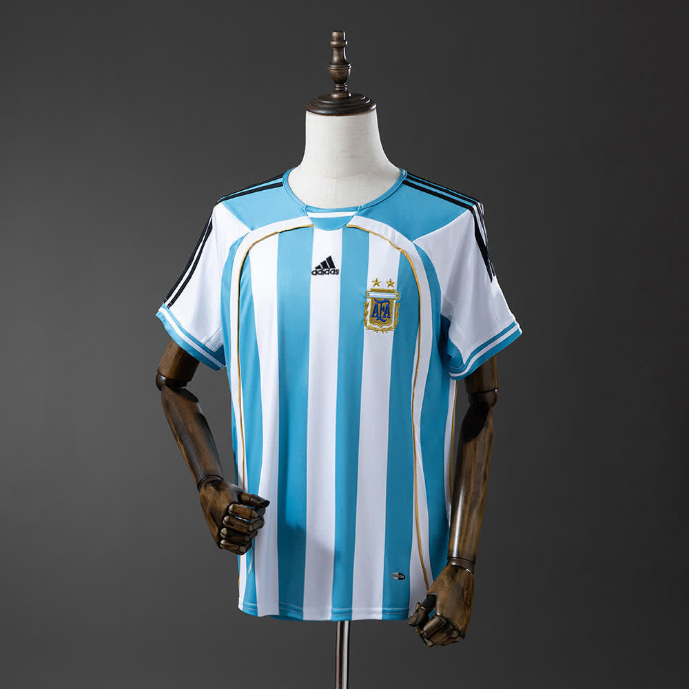Camiseta Argentina 2006 Local Retro - Vista frontal