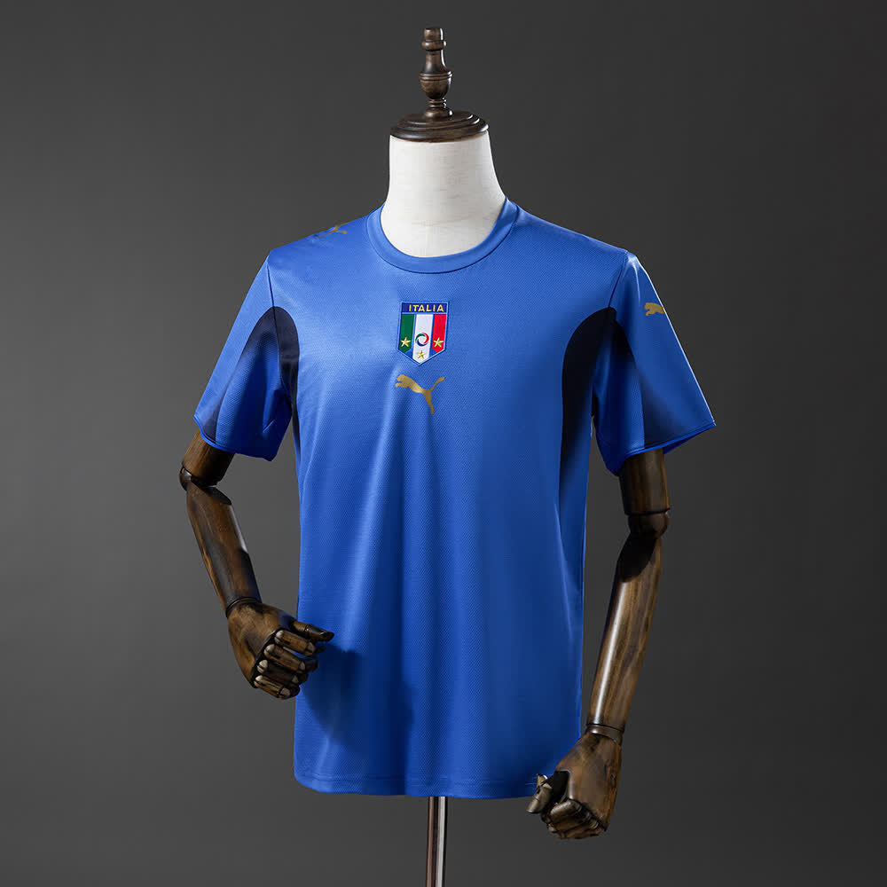 Camiseta Italia 2006 Local Retro - Vista frontal