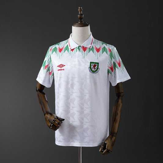Camiseta Gales 90/92 Visitante Retro - Vista frontal