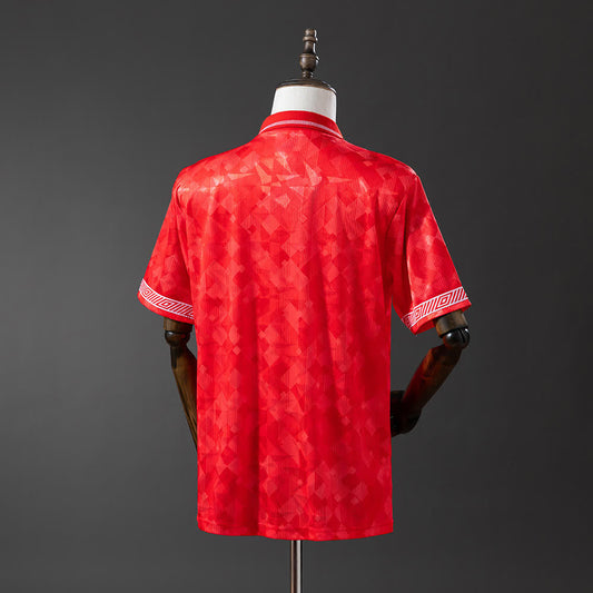 Camiseta Gales 90/92 Local Retro - Vista posterior