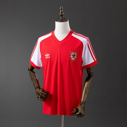 Camiseta Gales 1982 Local Retro - Vista frontal