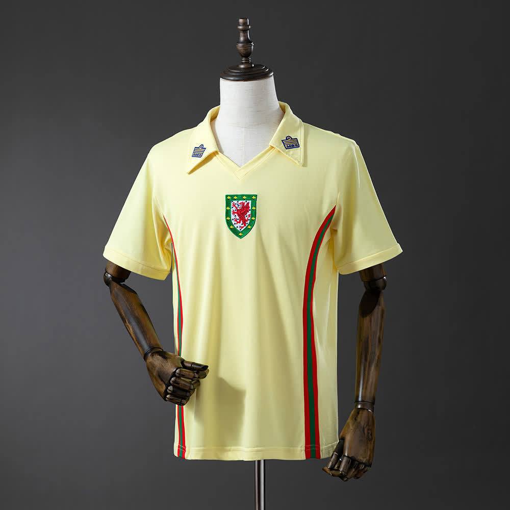 Camiseta Gales 76/79 Visitante Retro - Vista frontal