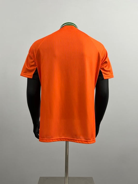 Camiseta Irlanda 1997 Naranja Retro - Vista posterior