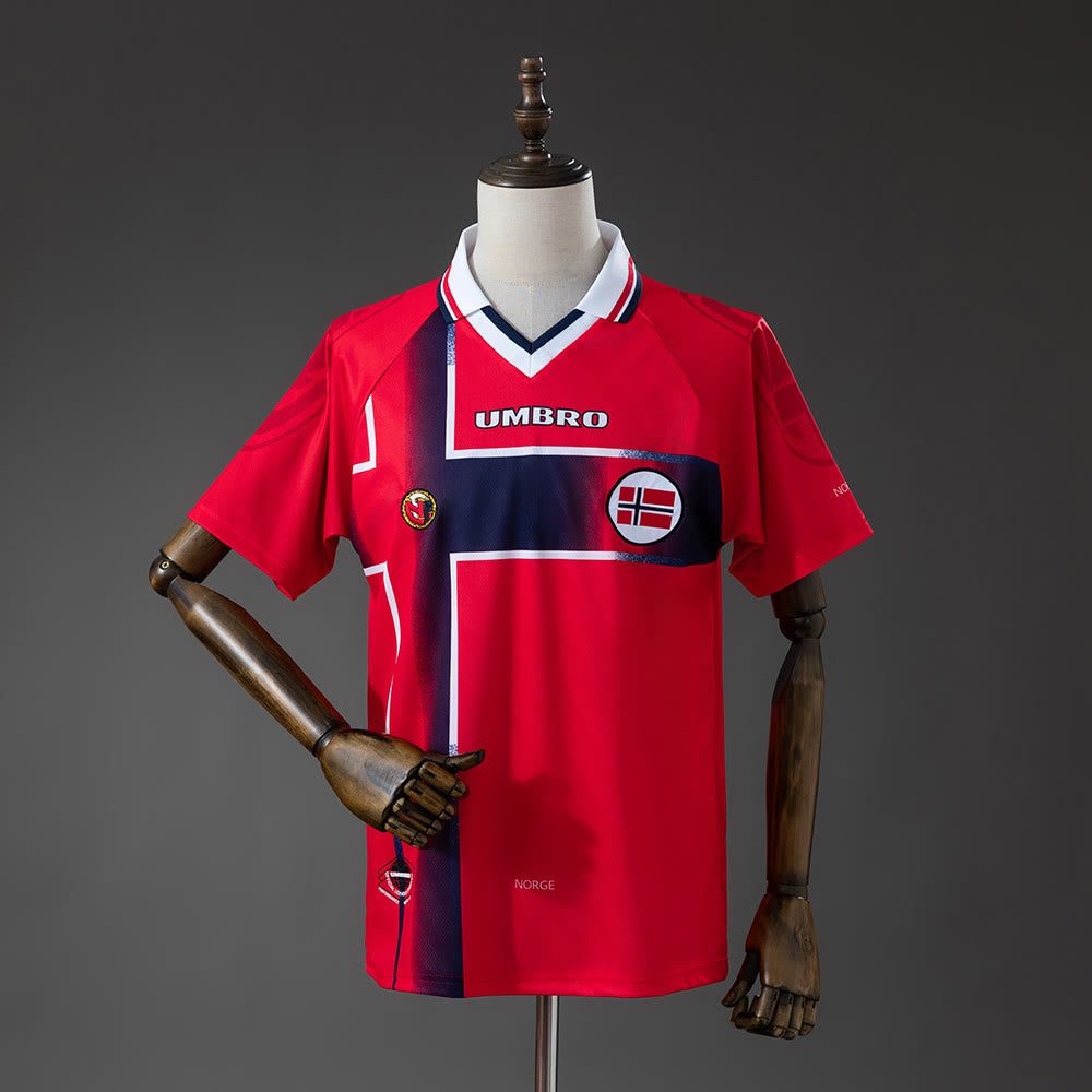 Camiseta Noruega 97/98 Local Retro - Vista frontal