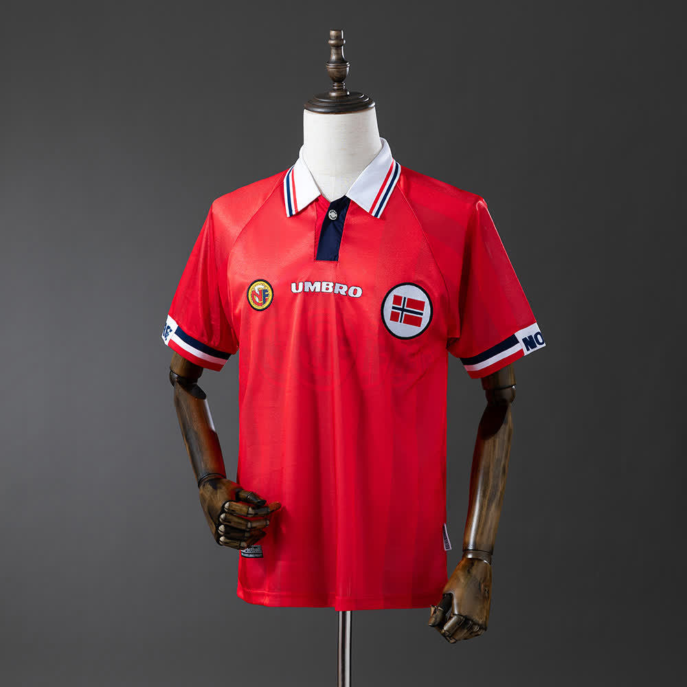 Camiseta Noruega 98/99 Local Retro - Vista frontal