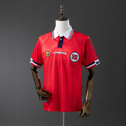 Camiseta Noruega 98/99 Local Retro - Vista frontal