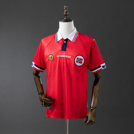 Camiseta Noruega 98/99 Local Retro - Vista frontal