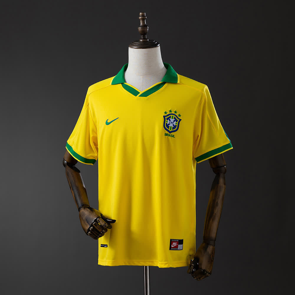 Camiseta Brasil 1997 Local Retro - Vista frontal