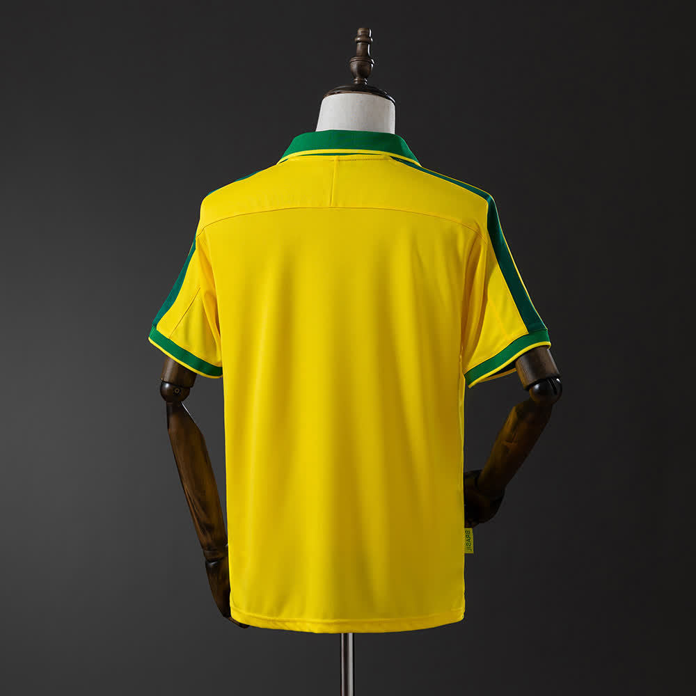 Camiseta Brasil 1997 Local Retro - Vista posterior