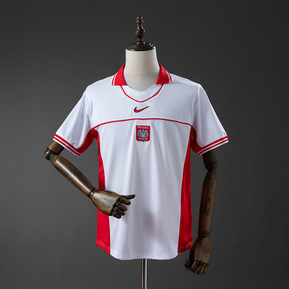 Camiseta Polonia 1997 Local Retro - Vista frontal