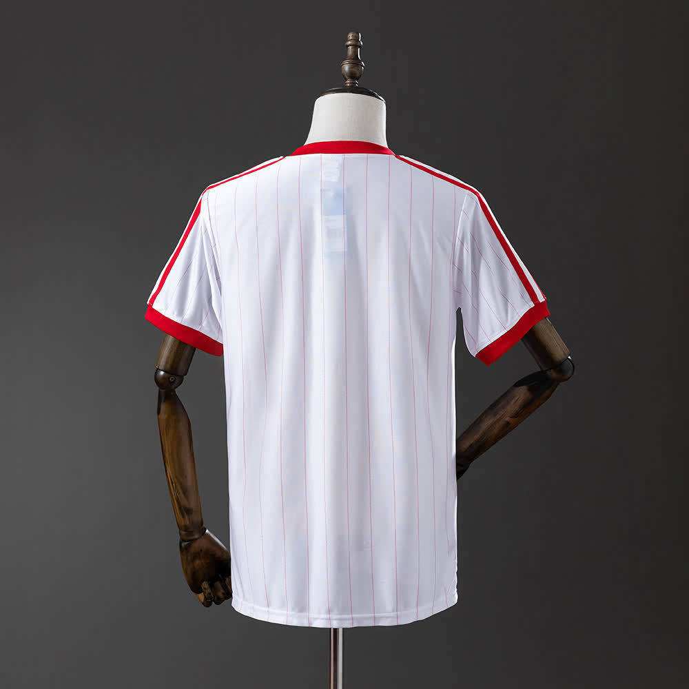 Camiseta Polonia 1982 Local Retro - Vista posterior