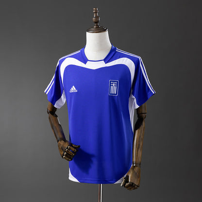 Camiseta Grecia 2004 Visitante Retro - Vista frontal