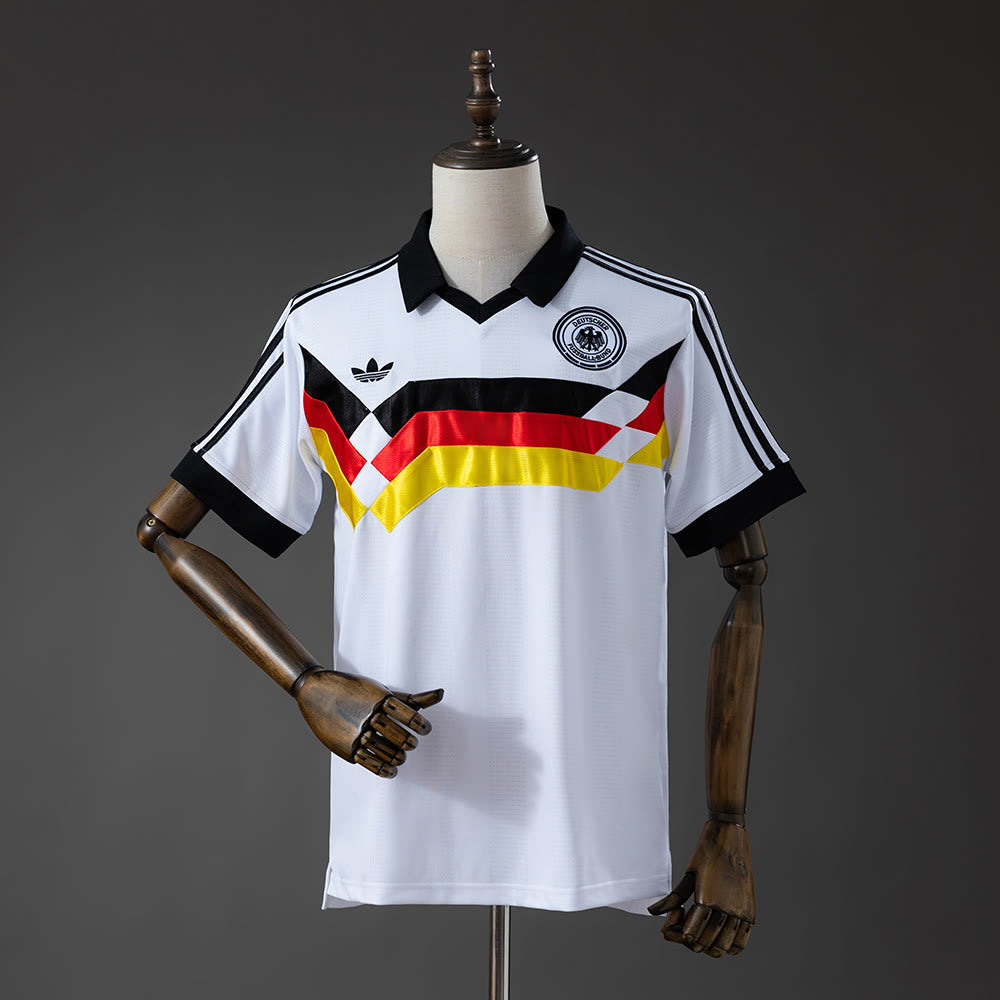 Camiseta Alemania 1988 Local Retro - Vista frontal