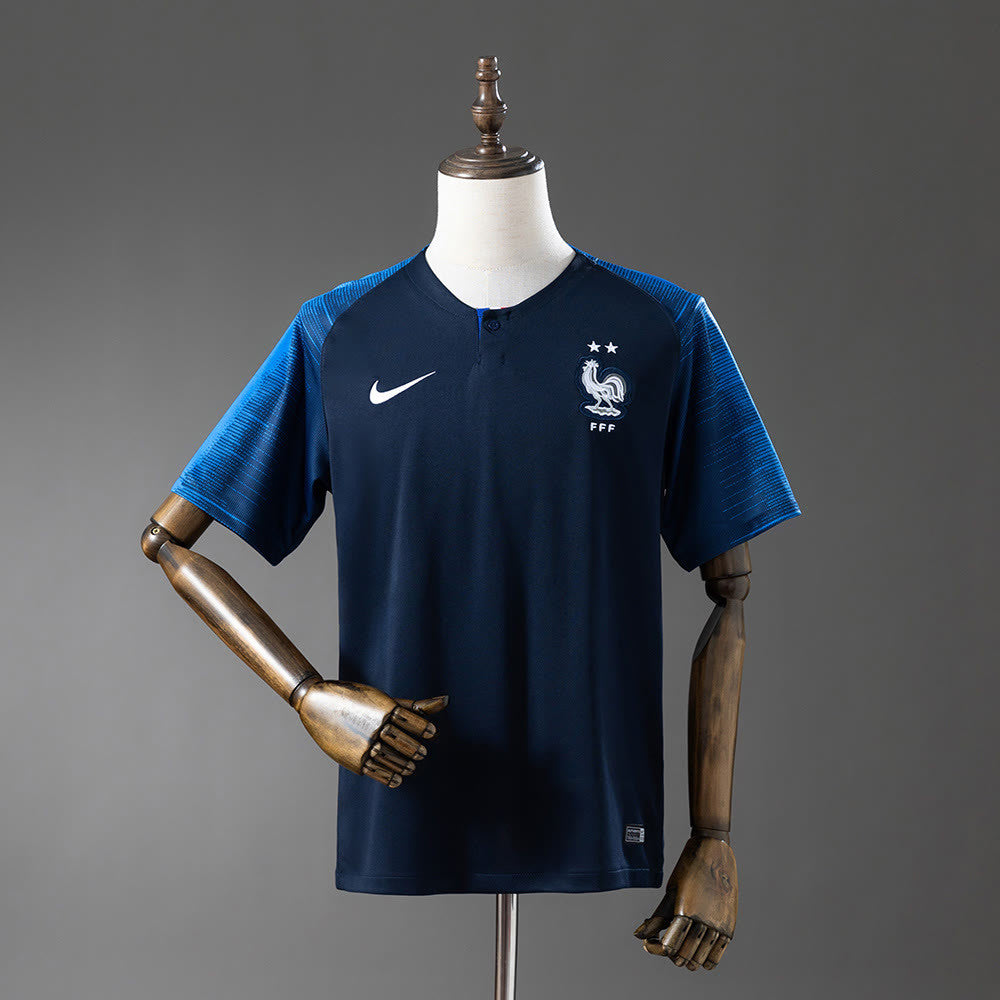 Camiseta Francia 2018 Local Retro - Vista frontal