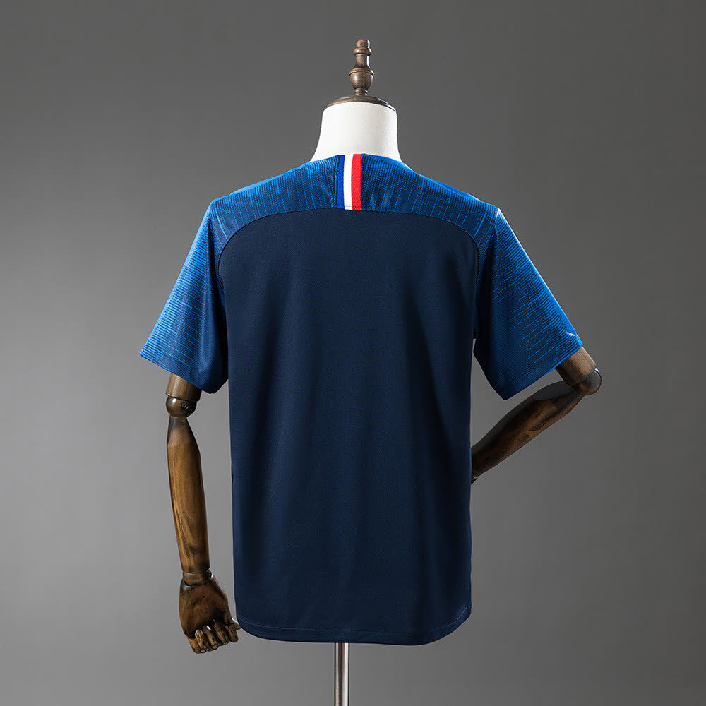 Camiseta Francia 2018 Local Retro - Vista posterior