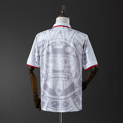 Camiseta México 1998 Visitante Retro - Vista posterior