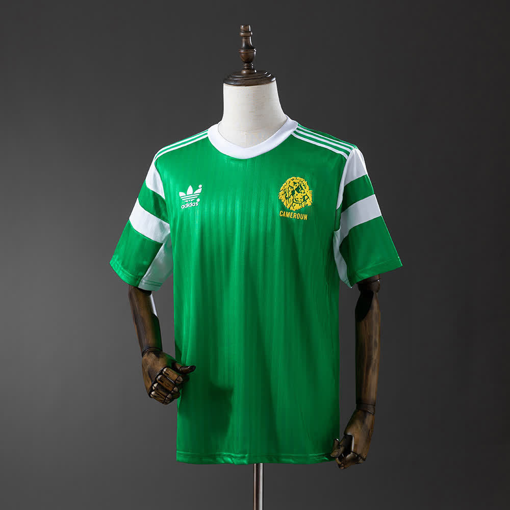 Camiseta Camerún 1990 Local Retro - Vista frontal