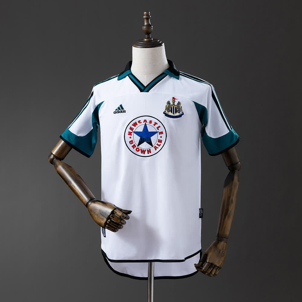 Camiseta Newcastle United 99/00 Visitante Retro - Vista frontal