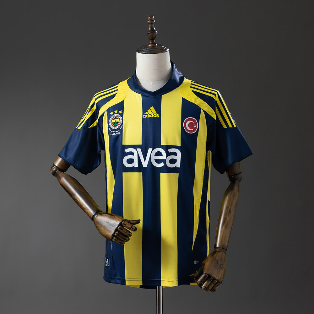 Camiseta Fenerbahçe 07/08 Local Retro - Vista frontal