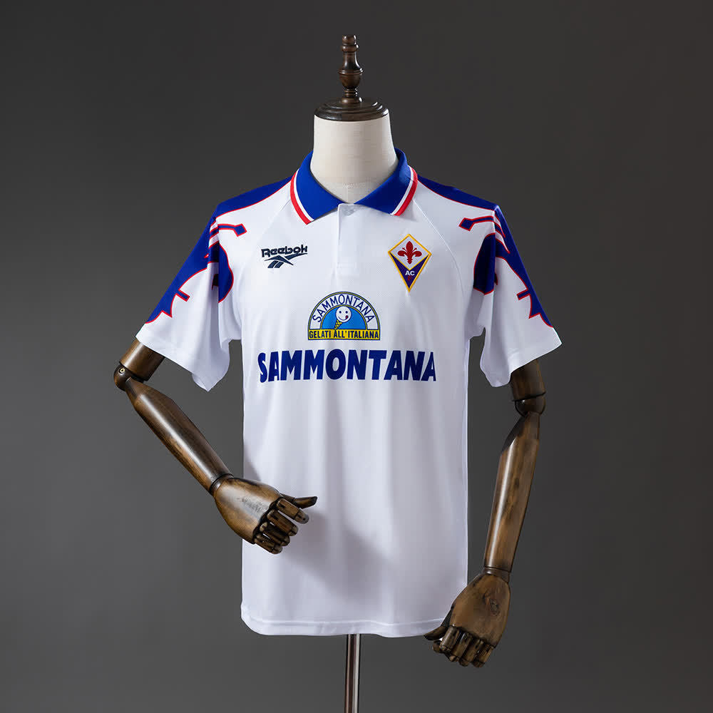 Camiseta Fiorentina 95/96 Visitante Retro - Vista frontal