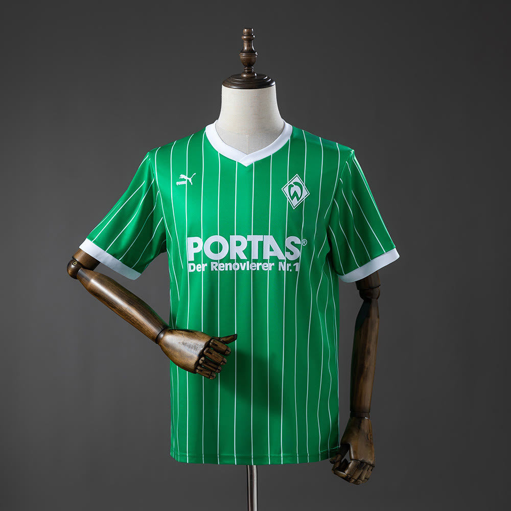 Camiseta Werder Bremen 88/89 Local Retro - Vista frontal