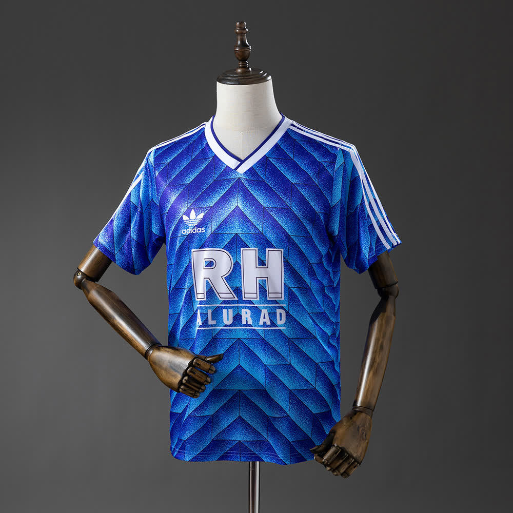 Camiseta Schalke 04 88/89 Local Retro - Vista frontal