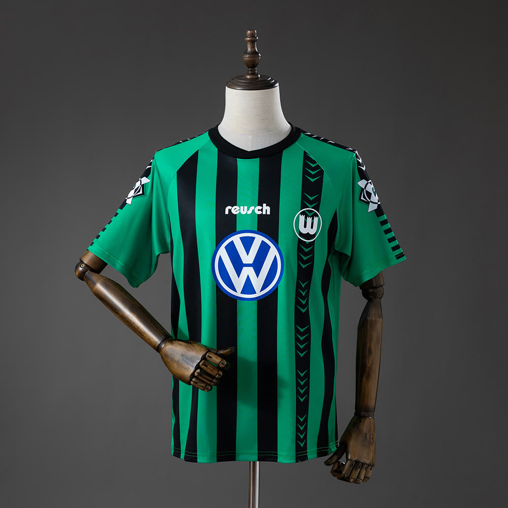Camiseta Wolfsburg 95/96 Visitante Retro - Vista frontal