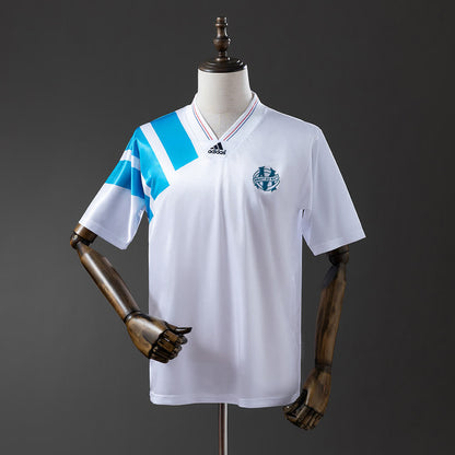 Camiseta Olympique de Marseille 92/93 Local Retro - Vista frontal