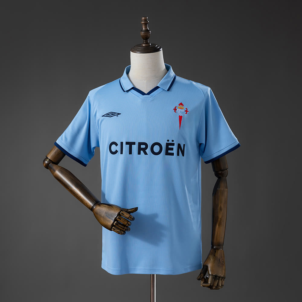 Camiseta Celta de Vigo 01/02 Local Retro - Vista frontal