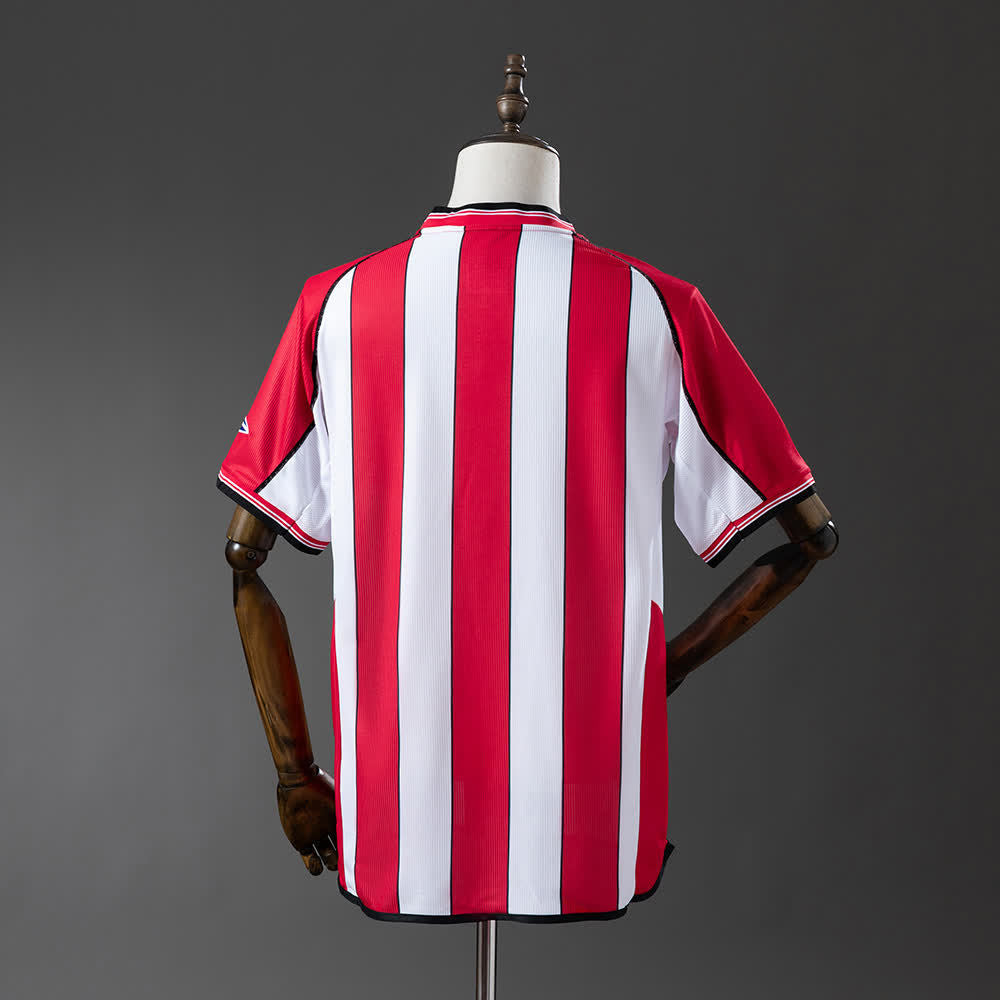 Camiseta Olympiacos 02/03 Local Retro - Vista posterior