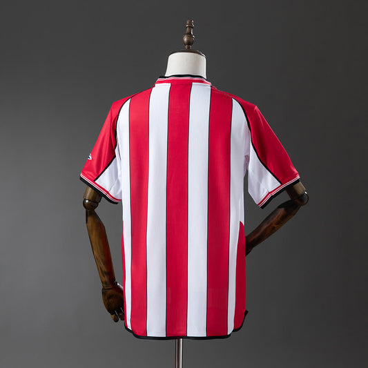 Camiseta Olympiacos 02/03 Local Retro - Vista posterior