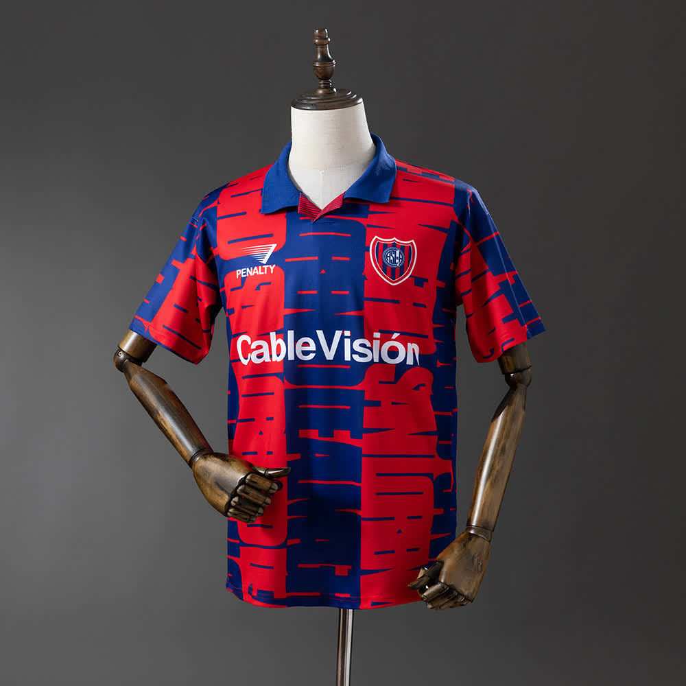 Camiseta San Lorenzo 95/96 Local Retro - Vista frontal