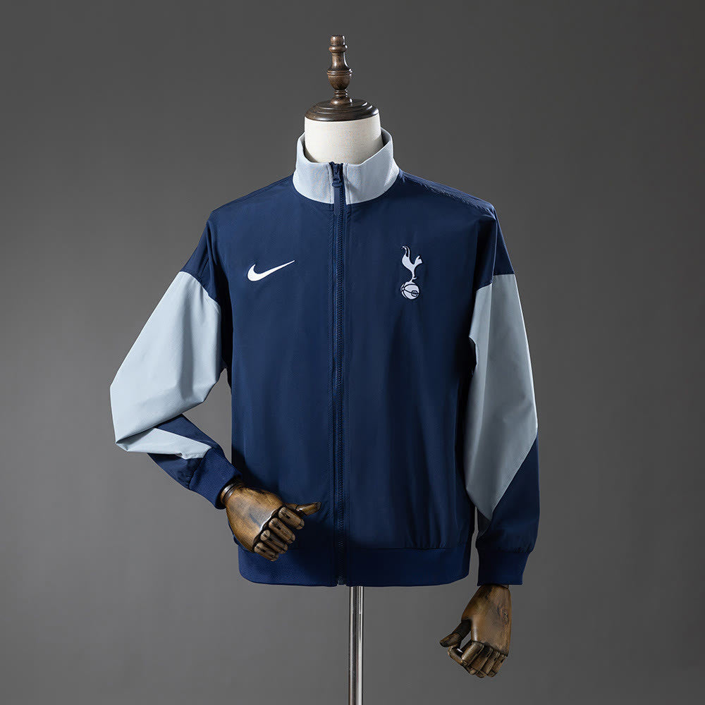 Rompevientos Tottenham 25/26 Azul Marino - Vista frontal