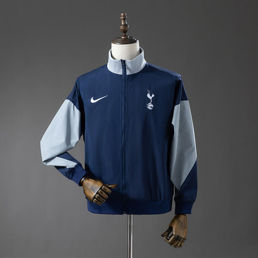 Rompevientos Tottenham 25/26 Azul Marino - Vista frontal