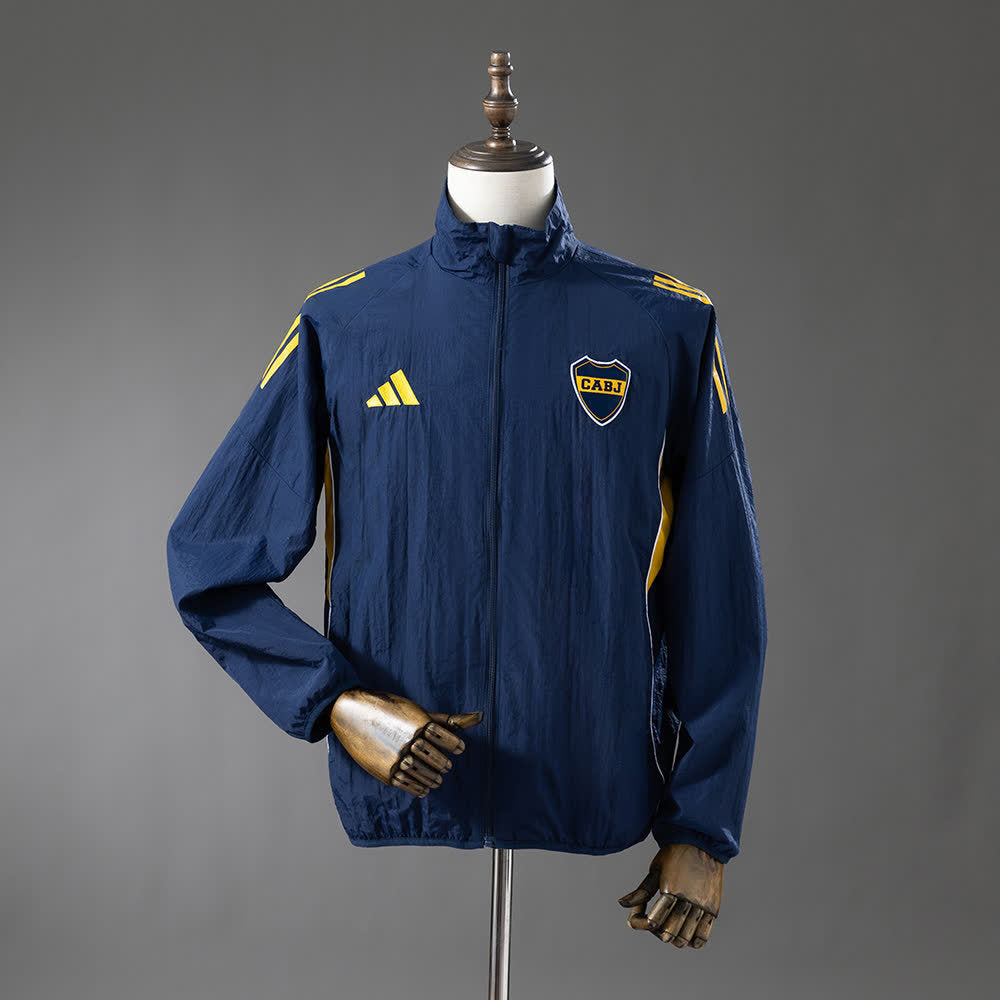 Rompevientos Boca Juniors 25/26 - Vista frontal