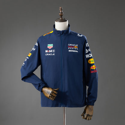 Rompevientos Oracle Red Bull Racing 2026 F1 Azul Marino - Vista frontal